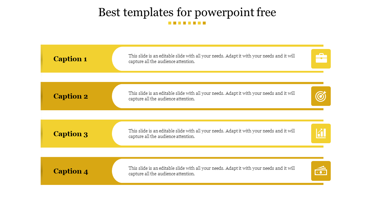 best templates for powerpoint free-Yellow